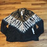 Young Fabulous and Broke NWT Young Broke And Fabulous Tie Dye Button Down Shirt Sz L Photo 5