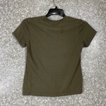 Vans  Junior's Olive Green Landscape Baby Tee - Size XS - Short Sleeve T-Shirt Photo 5