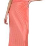 ALC Frank A.L.C. Bianca Strapless Coral Maxi Dress Size 10 NWT Photo 0
