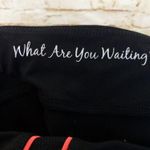 Lorna Jane Lorna Jean Capri Crop Tight Leggings Womens S Black Pink Contrast Sporty Photo 11