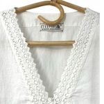 Anthropologie Seaspice M Clara Peruvian Cotton Crochet Dress Swim Cover-up Tunic Photo 2