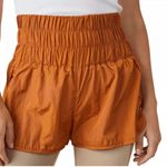 Free People Movement The Way Home Shorts in Rust (XS) EUC Orange Photo 1