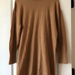 Sweater dress brown Sz Lg Photo 0