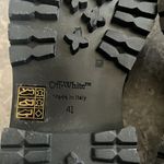 Off-White Diag-Stripe Black Leather Loafers, Size 41 NEW in Box +DustBag $1,055 Photo 9