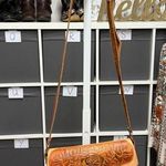 Handmade Vintage Tooled Leather Purse Made in Mexico Photo 0