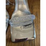 Nine West  Darla Dress Sandals Women Sparkle Formal Heels Shoes Size 8M GUC Photo 2