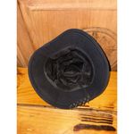 Bucket Hat Black One Size Iron Ring Pin Solid Blank Women’s Men’s Fishing Photo 5
