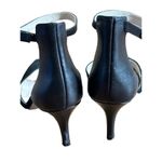 Louise et Cie  black suede kitten heels sz 7 Photo 7