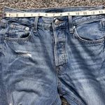 Aeropostale 90s Baggy Distressed Jeans Size 2 Regular Blue Photo 5