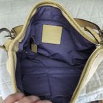 Coach Leather Hobo Bag Cream Beige Shoulder Bag Purse Photo 3