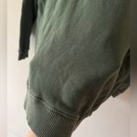 Aerie Offline Oversized Pullover Sweater Washed Dark Green Photo 4