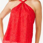 Sofia Jeans by Sofia Vergara Halter Top Red Size 3X Photo 10
