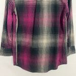 Joie  Women's Plaid Button Down Ruffle Shirt Size XS Photo 7