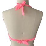 NWT ~ Mystic Coral Push Up Embroidered & Beaded Bikini Top Swimsuit ~ Size 8/10 Orange Photo 2