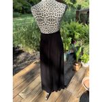 Susan Graver Skirt Women’s Large Black Velvet Midi Goth Cocktail Holiday Photo 1