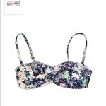 Badgley Mischka Fiona Shirred Swim Top Size 6 Photo 4