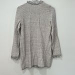 J. McLaughlin Womens Nan Cardigan Sweater XS Gray Tweed Fringe Button Jacket NEW Photo 5