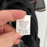 Blue Island  Large Black, Cream, Pink Long Sleeve Embroidered Beach Coverup Tunic Photo 6