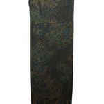 Vintage Y2K Dress Women Size 6P Green Blue Leopard Floral Dark Romantic Boho Photo 0