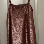 Skylar + Madison Rusty Sequin Mini Dress Photo 0
