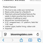 Gentle Souls Nyssa leather platform wedge Photo 2