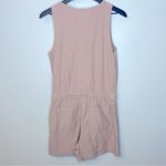 Athleta ‎ Farallon Romper Sleeveless Mocha Latte Size M Photo 3