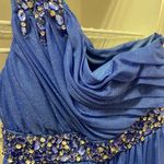 City Studios Macy's Formal / Hoco / Event Sparkly Blue Dress Photo 5