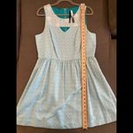 Kensie L Polka Dot Pleated Party Dress Photo 11