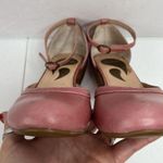 Jump  Brand Size 7.5 Bayke Pump Pink Leather Round Heel Studded Rockabilly Shoe Photo 10