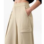 Athleta 6 Pinnacle Cargo Trouser Ecru Size 6 Regular Photo 1