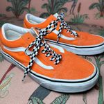 Vans Off The Wall Old Skool Vintage Style Shoes Marmalade Orange Sneakers Slides Photo 8