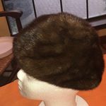 Vintage MINK hat Brown Photo 0