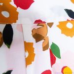 Kate Spade NEW ‎ botanical garden cotton button-front shirt floral print, size 00 Photo 12