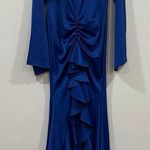 Orire Wally Maxi Dress Royal Blue Gown Slit US 4 Photo 0