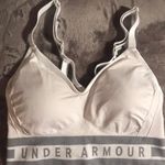 Under Armour Gray And White Sports Bra Photo 0