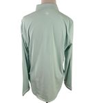 Peter Millar  Women's  Mint Teal Long Sleeve Polo Shirt Size Large Photo 4