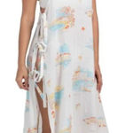 Calypso St. Barth NWT Poolside Resort Beach Cover Up Midi Dress Vintage Coast XL Photo 0