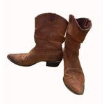 Durango women’s brown leather western ankle boots shoes size 8m SKU 5305 Photo 2