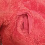 All In Motion Women’s High Pile Fleece 1/2 Zip Pullover -  Coral Lava Large New Photo 6