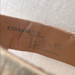 Coach  Caterine Gold Leather Chainlink Sandals 7.5 Photo 11