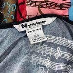Vintage Y2K Nygard Collection Music Piano Jazz Printed Tank Top Multiple Size L Photo 6