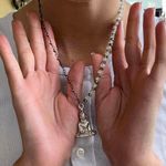 American Vintage Gorgeous Buddha head necklace two toned Photo 1