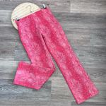 Urban Outfitters  vivica pink snakeskin‎ faux leather low rise pants Photo 2