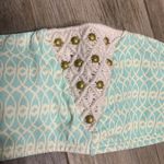 OnDadeMar bandeau bikini top. New Blue Photo 7