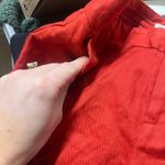 Elevenses Anthropologie Eleveneses orange Linen Pants Photo 4