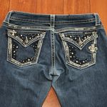 Miss Me Rhinestone Embellished Straight Denim Jeans size 29 Photo 4