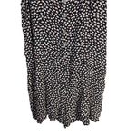 American Eagle ‎ Romper Womens Size S Black Floral Sleeveless Button Down Photo 2