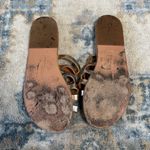 Ancient Greek Sandals Pink/Silver Metallic Slide Sandals Size 38/7.5 Silver Photo 9