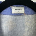 Wilfred Aritzia  Free Linen Blend Floral Paisley Short Sleeve Button Down Size M Photo 2