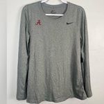 Nike NWT DRi-fit training grey Alabama long sleeve top size large Photo 0